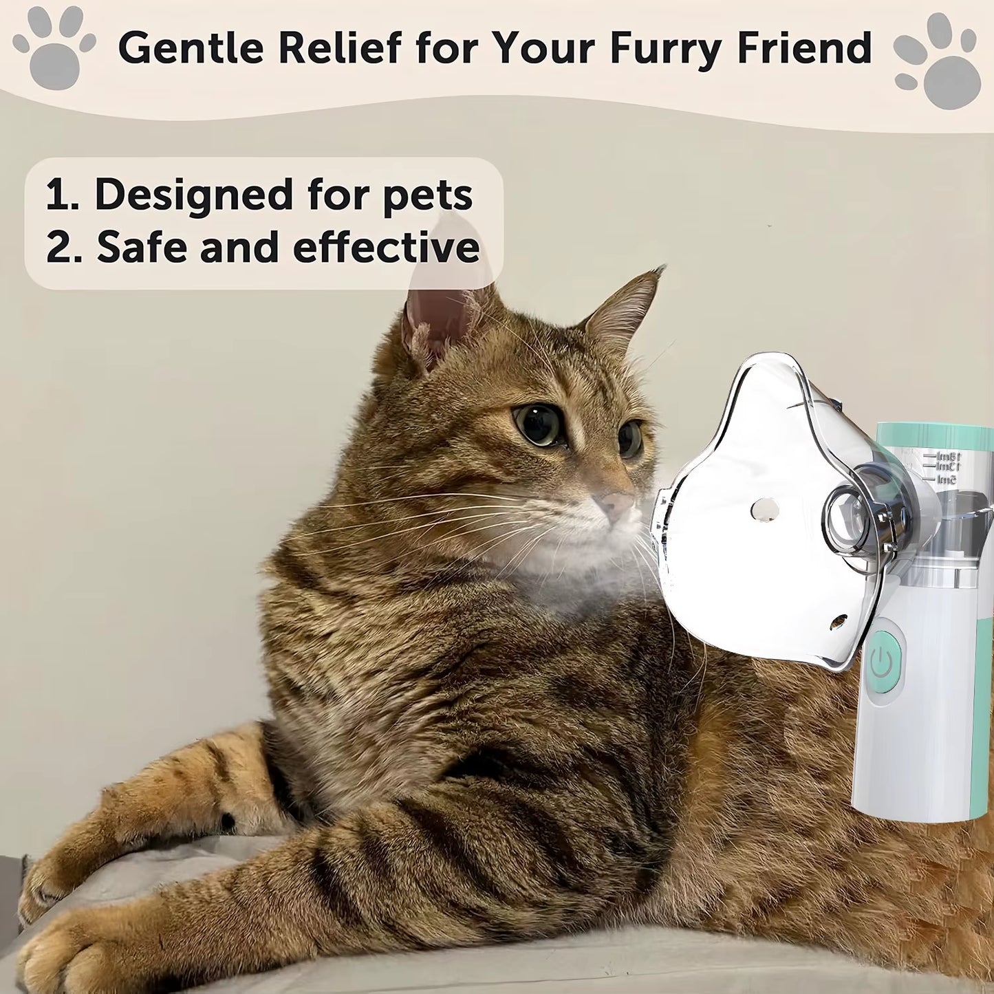 Pet Portable Nebulizer Machine Medical Atomizer Nebuliser Inhalator for Animal Silent Inhaler Humidificador Nebulizador